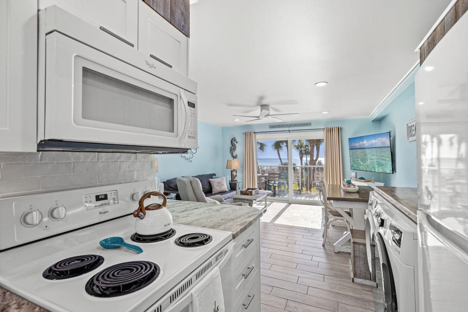 Wonderful View of the Gulf from the kitchen