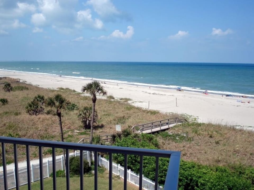 View from the Balcony looking toward Cape Canaveral inlet