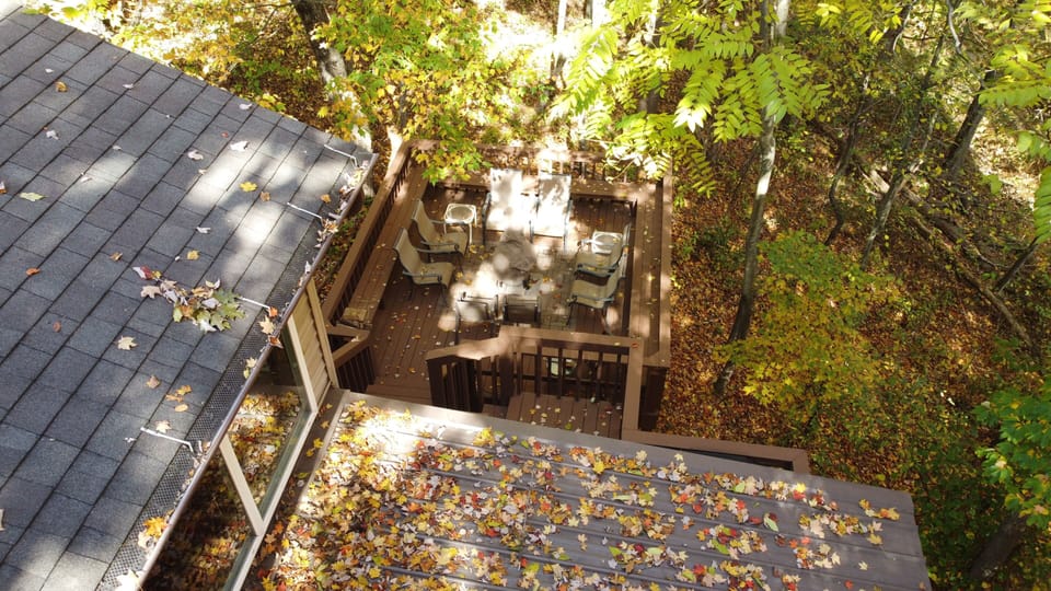 Outdoor Extended Patio with Fire Pit