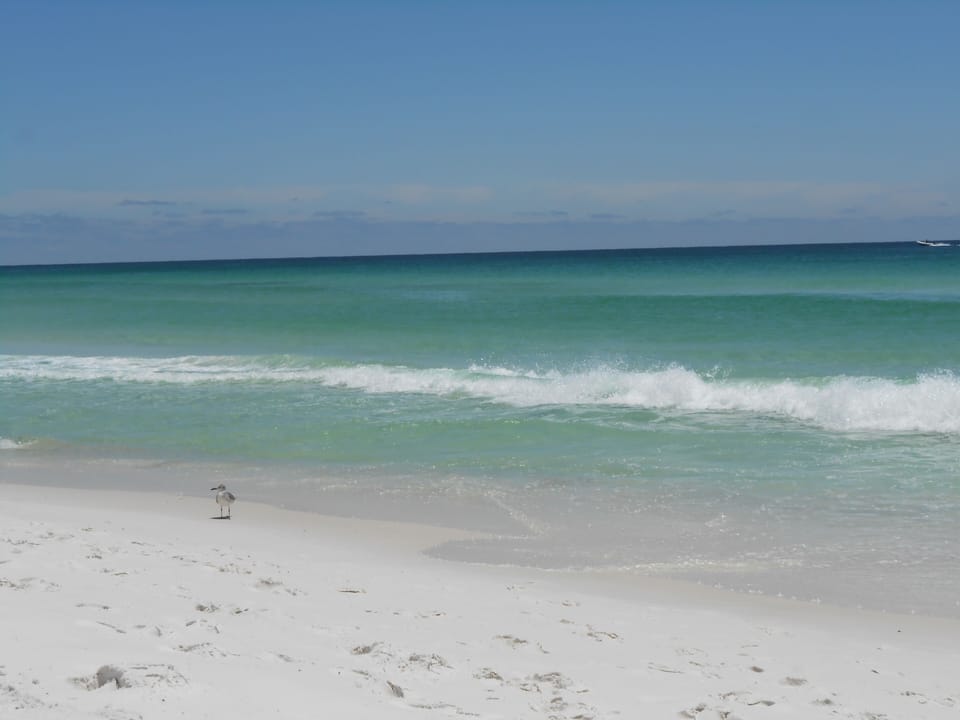 Our beautiful private beach