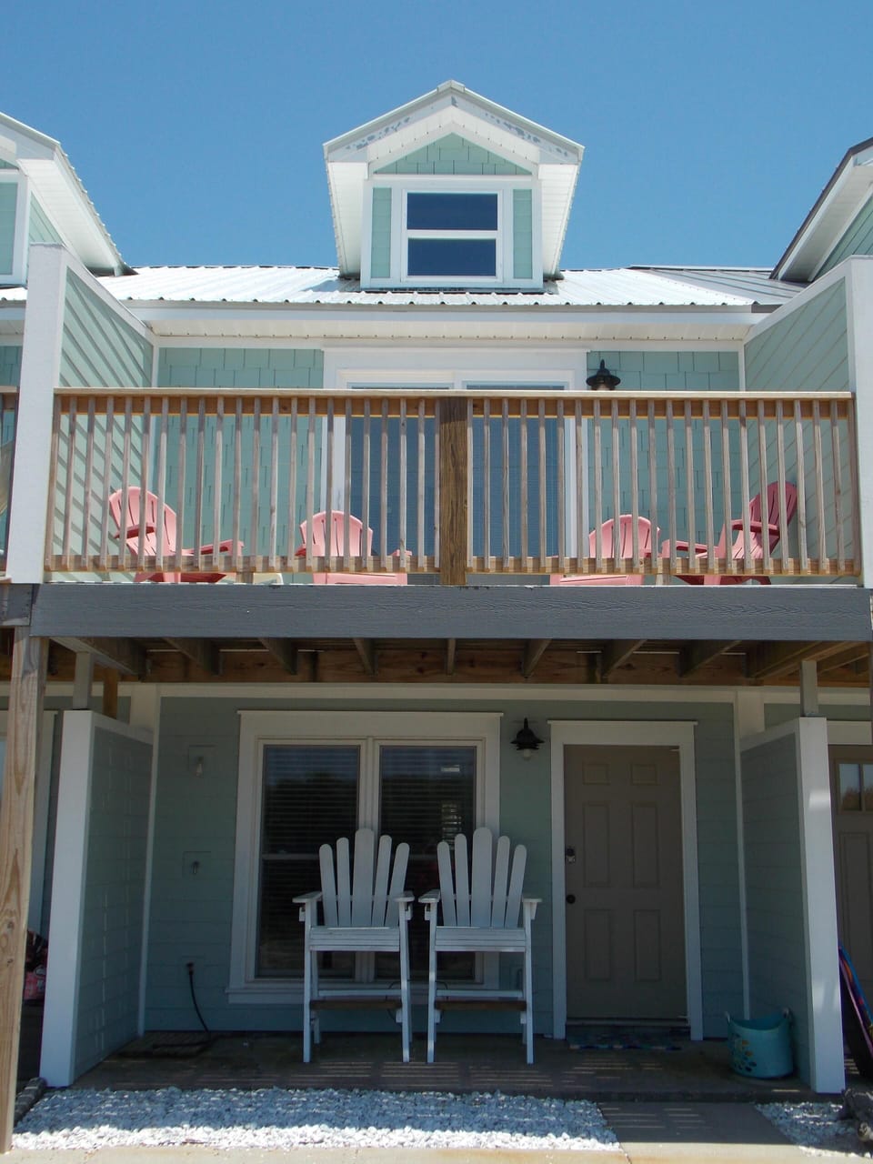 Front patio and deck