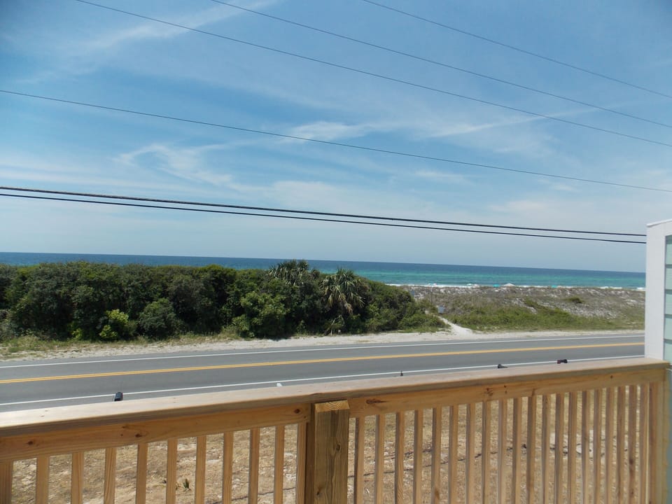View from deck