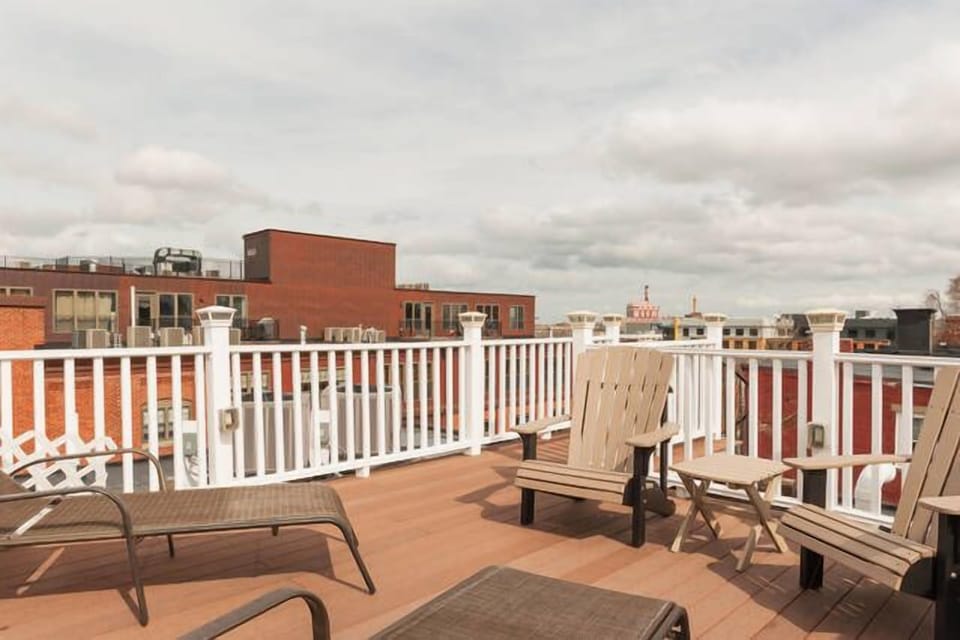 Private roof deck