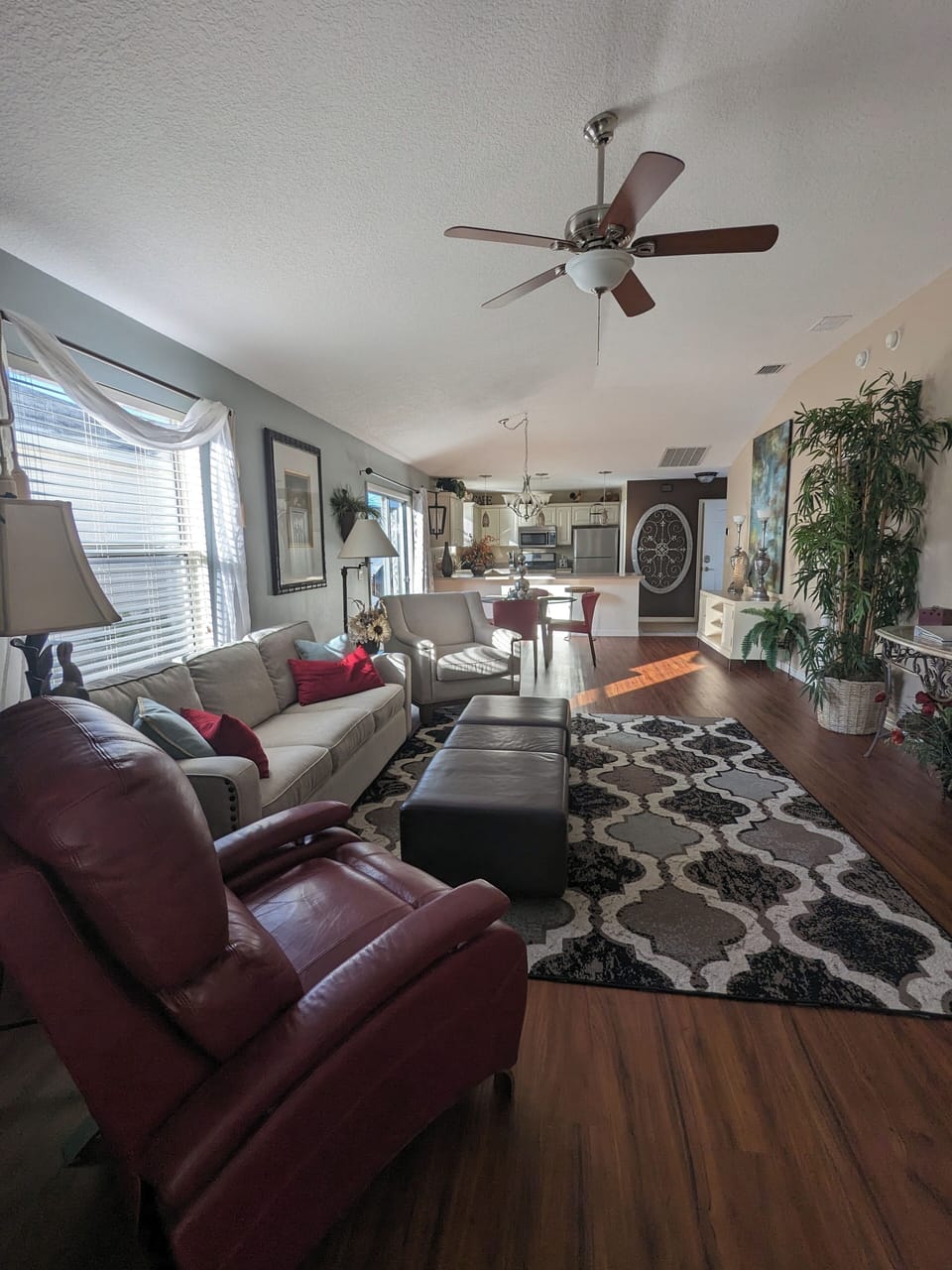 Plenty of room to enjoy friends and guests.