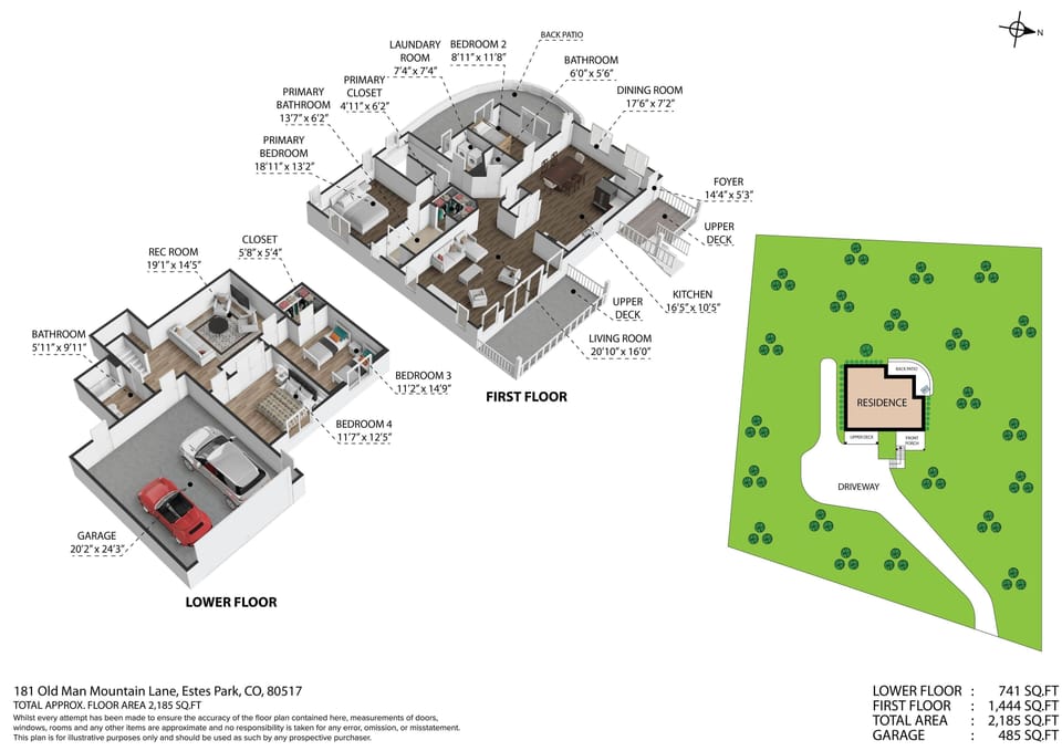 Lay out of home
