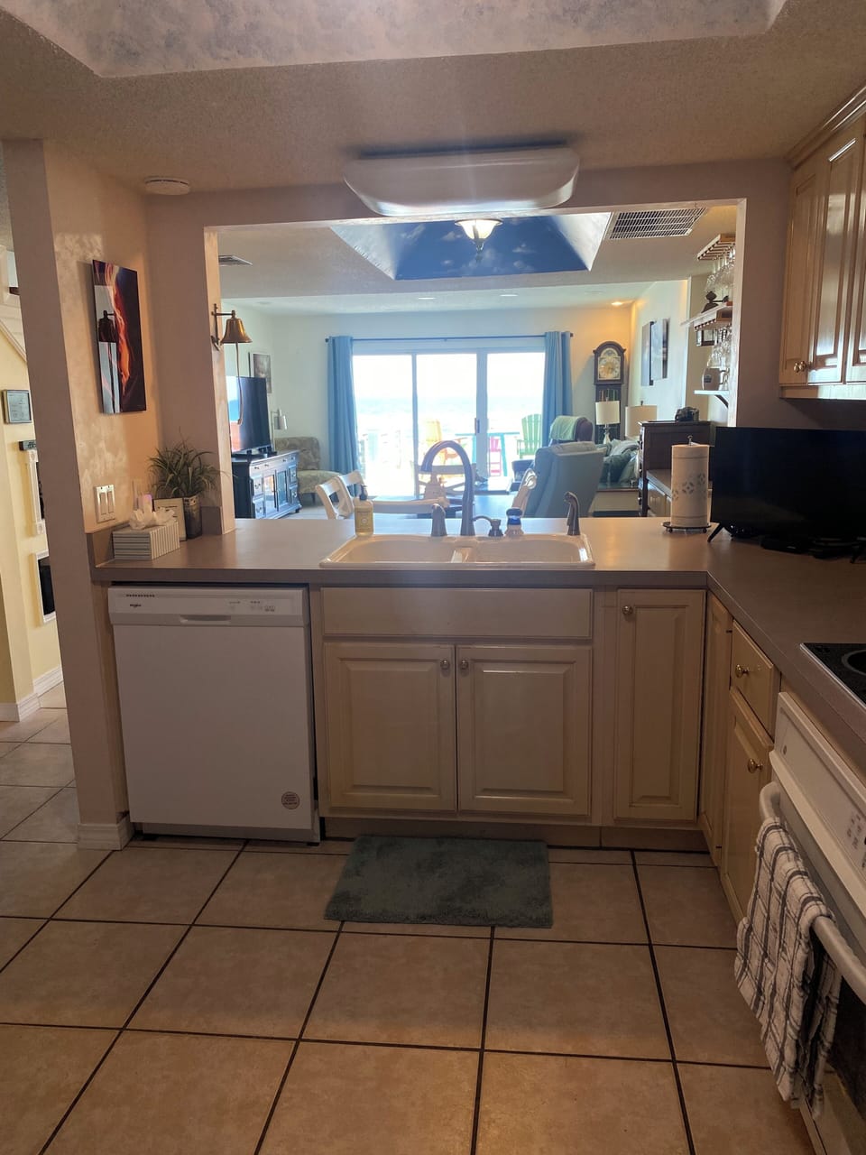 Kitchen with a view