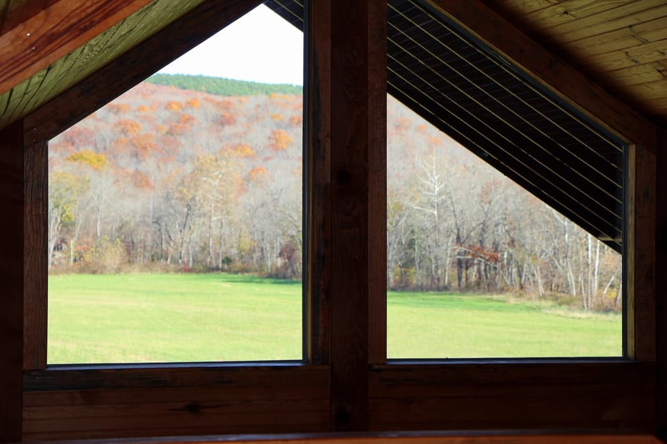 Beautiful view from upstairs.