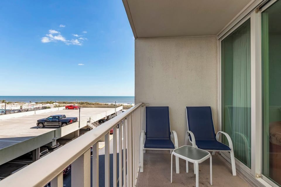 Balcony with Table and Chairs