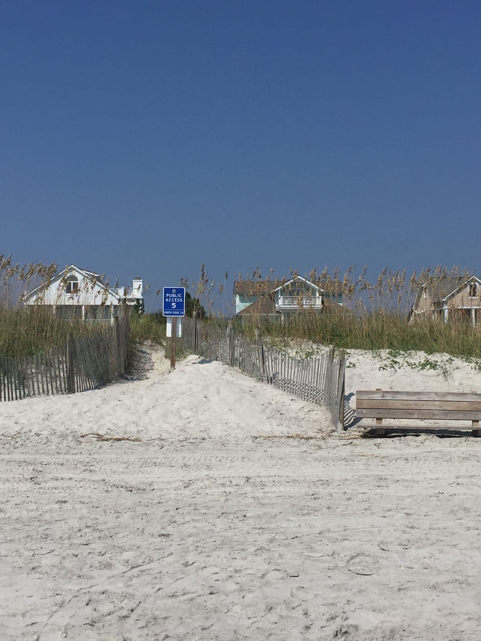 Entrance to beach access - Oceanside 