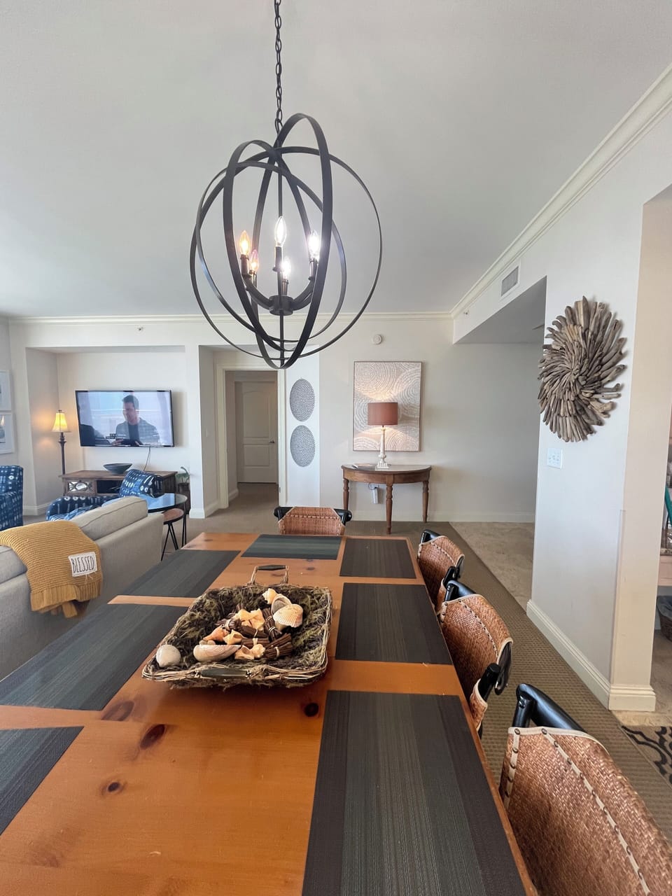 Large dining farm table