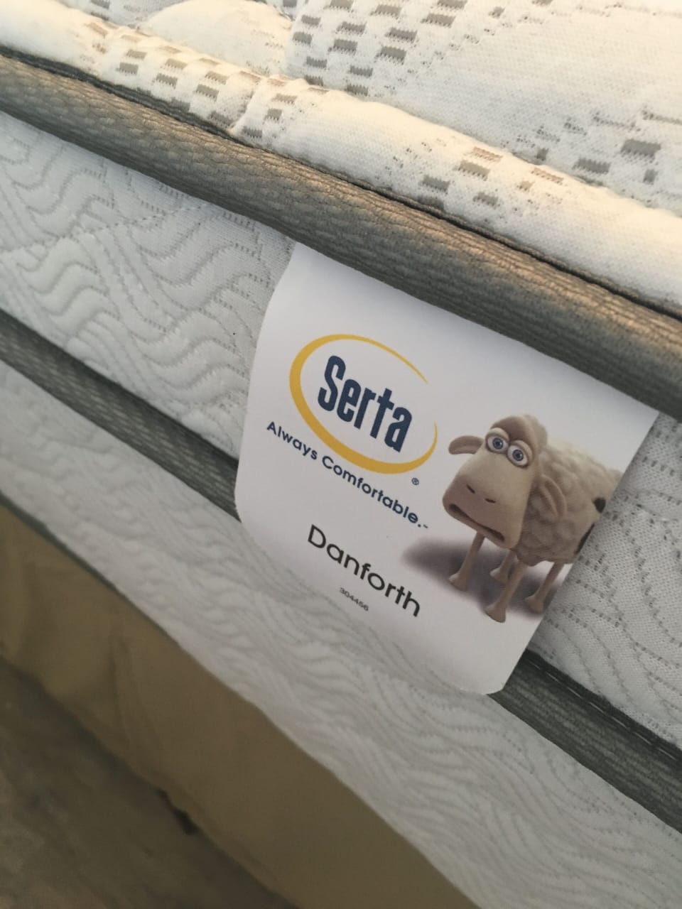Brand new Serta Danforth mattress and box springs!