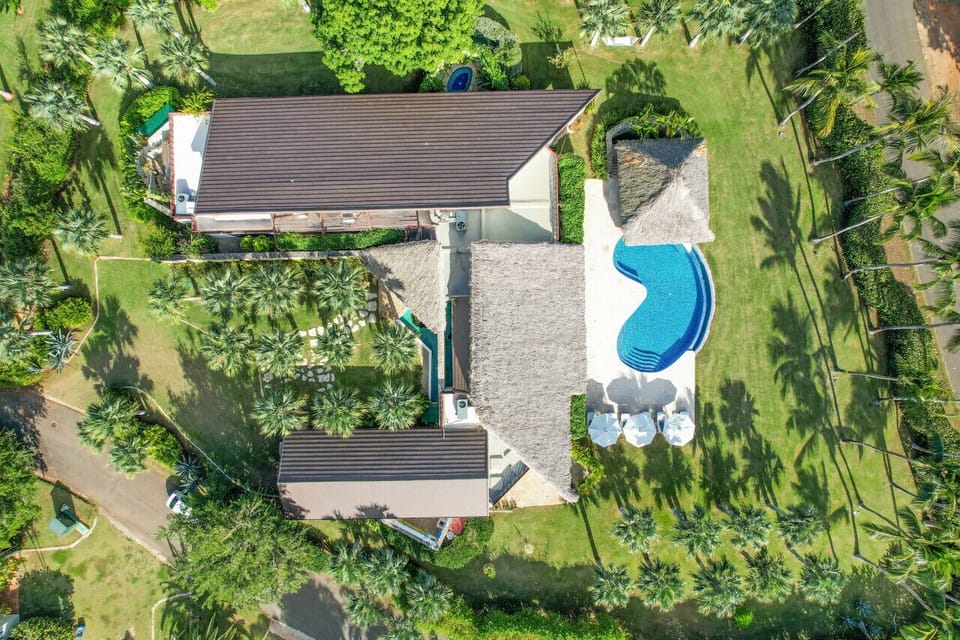 Villa Batey 16: a bird`s eye view of the property