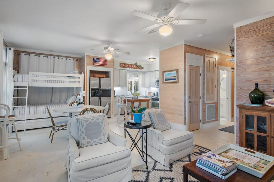 Living Room and Kitchen
