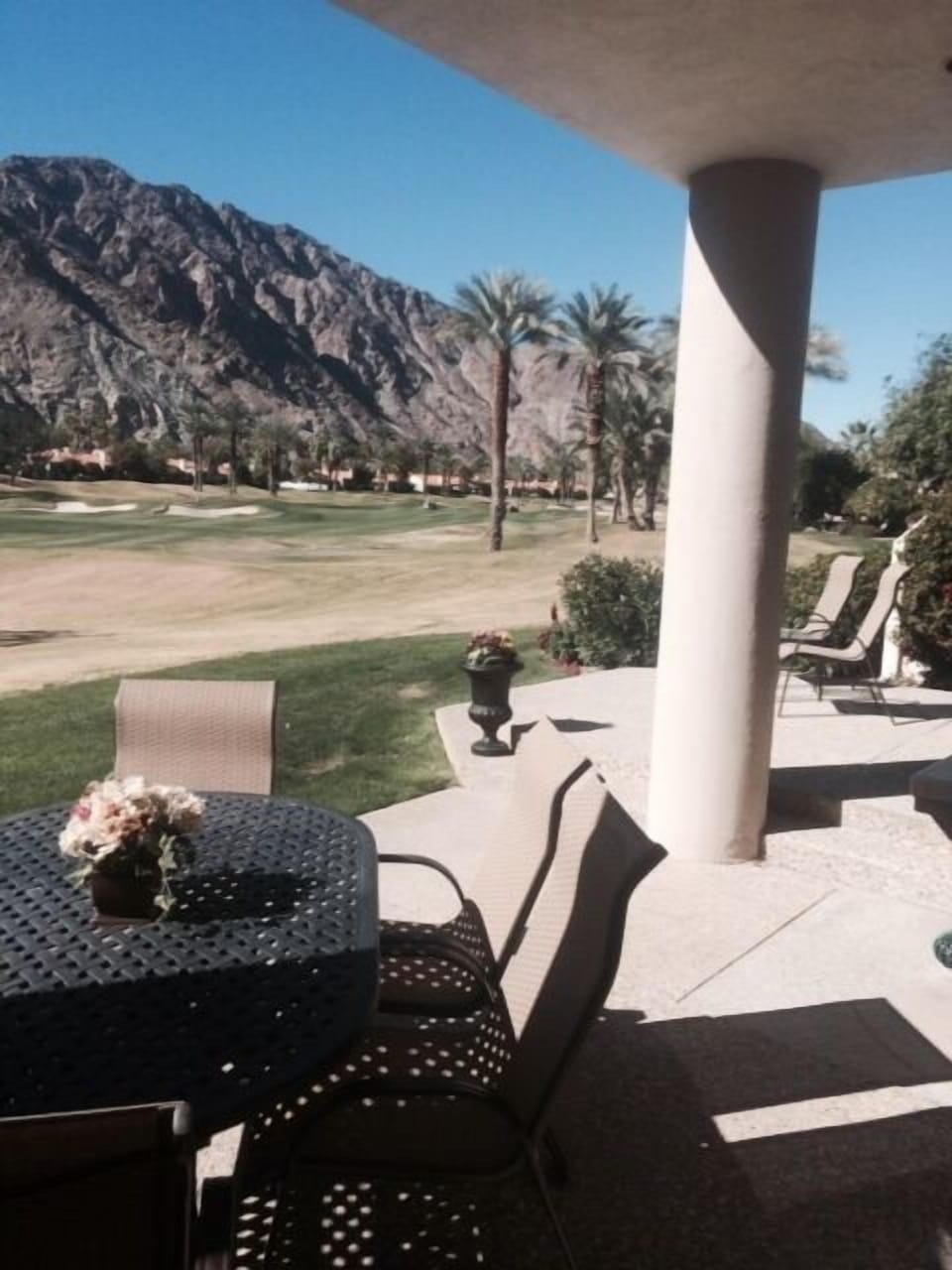 Mountain views go on forever.