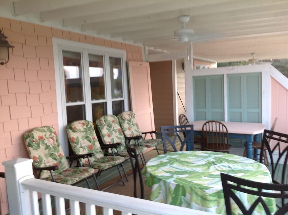 First floor porch
