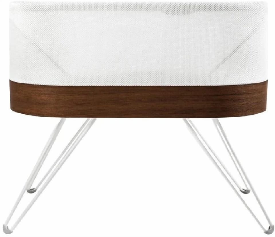 SNOO Bassinet by Happiest Baby provided; needs outlet & app to use. Bring linens