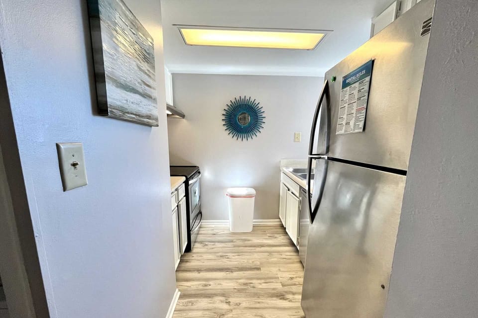 Kitchen with new appliances