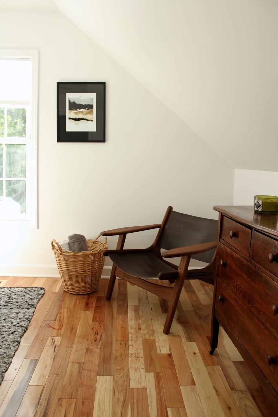 Master bedroom sitting area