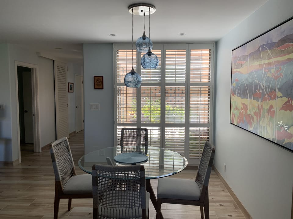 Dining Room toward courtyard