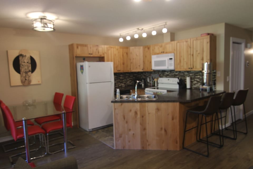 Main floor kitchen and dining room 
