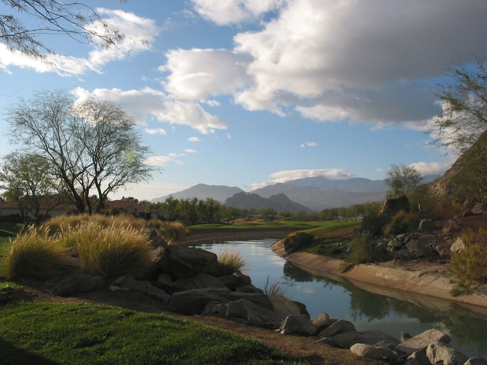 Picturesque view of an Arnold Palmer GC fairway, my favorite