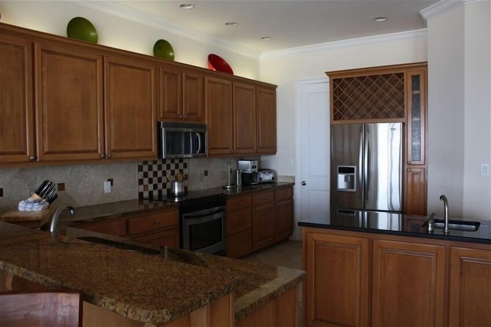 another view of gourmet kitchen