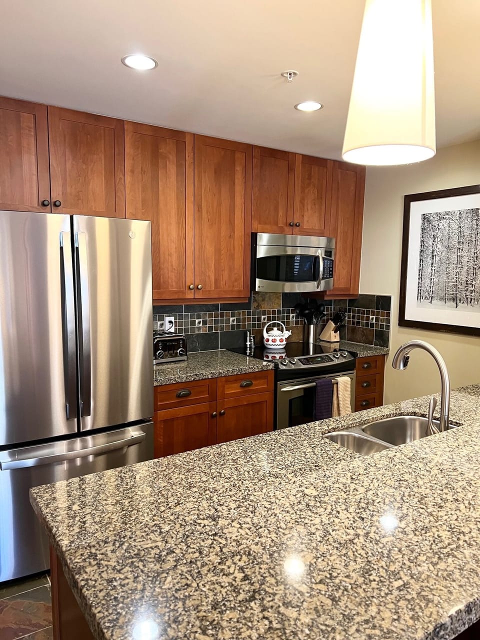 New Fridge in kitchen Fall 2022