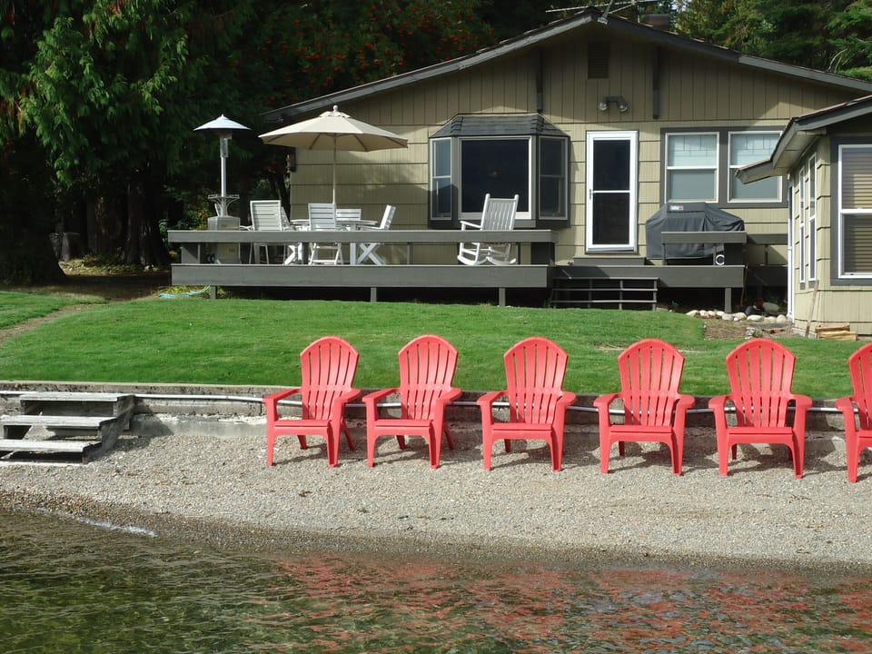 Beach and cabin