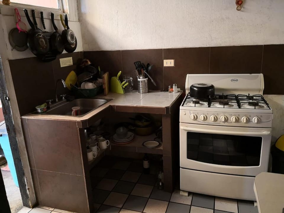Shared fridge, microwave