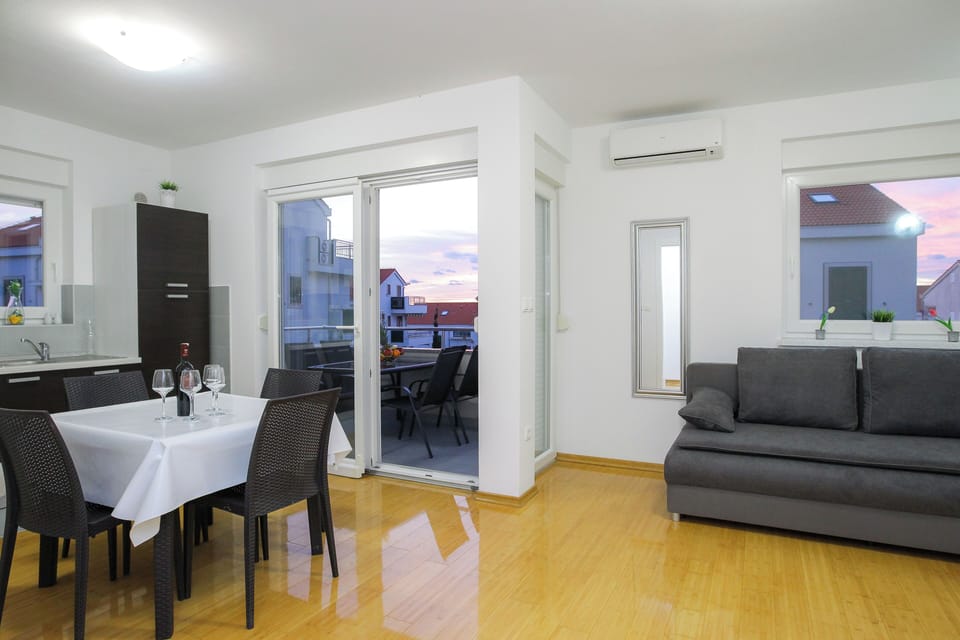 Superior Apartment, 2 Bedrooms, Balcony (A4) | Living area | 45-inch flat-screen TV with satellite channels, TV
