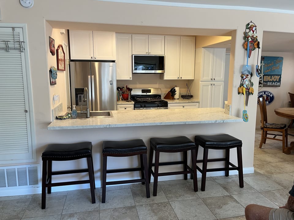 Third Floor community patio with great Bay views