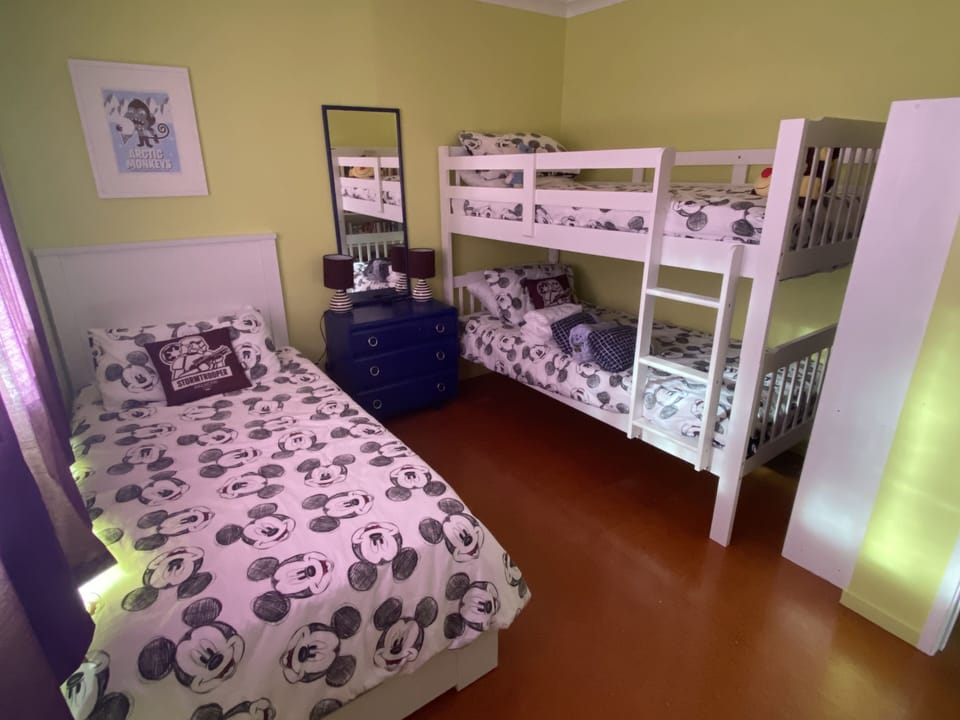 Bedroom Three - One Single, One Bunk