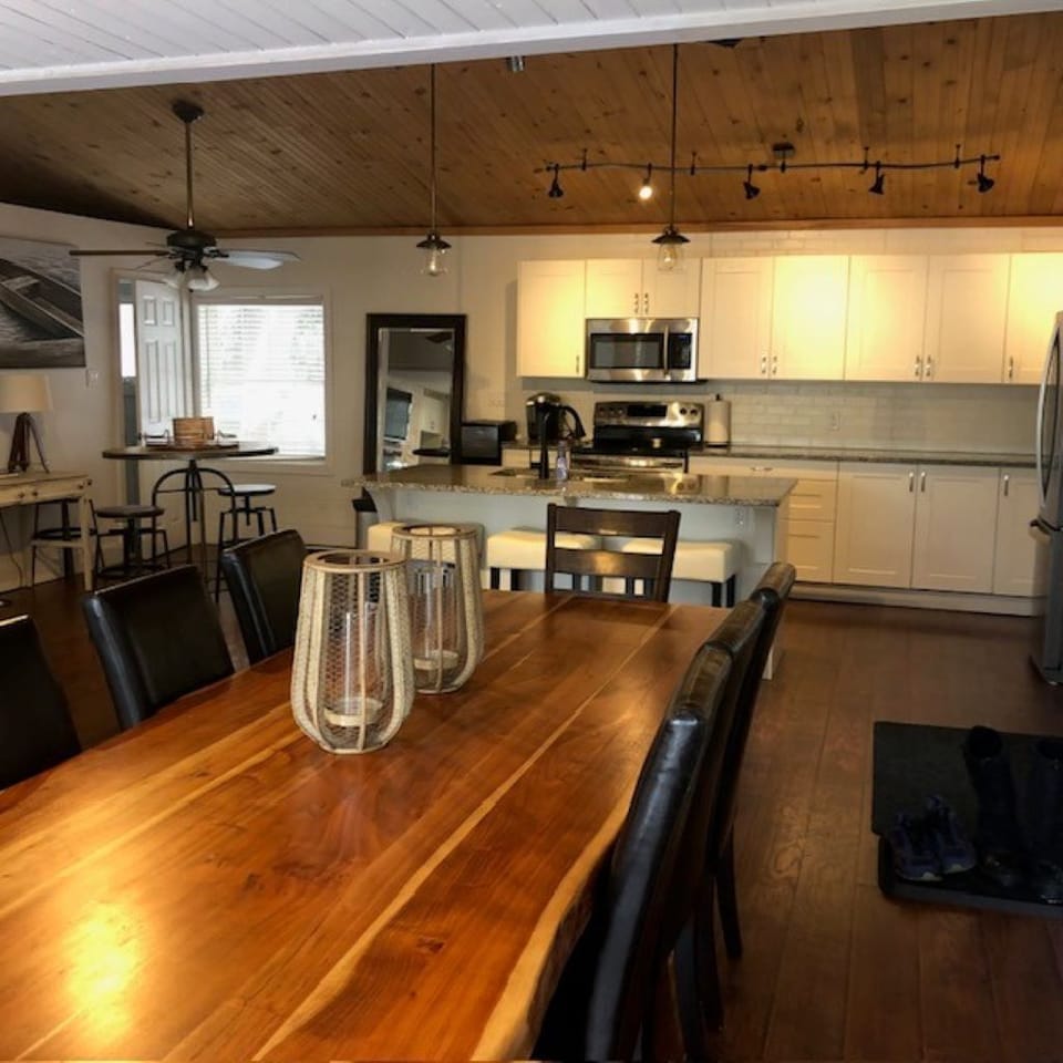 Kitchen view from dining area