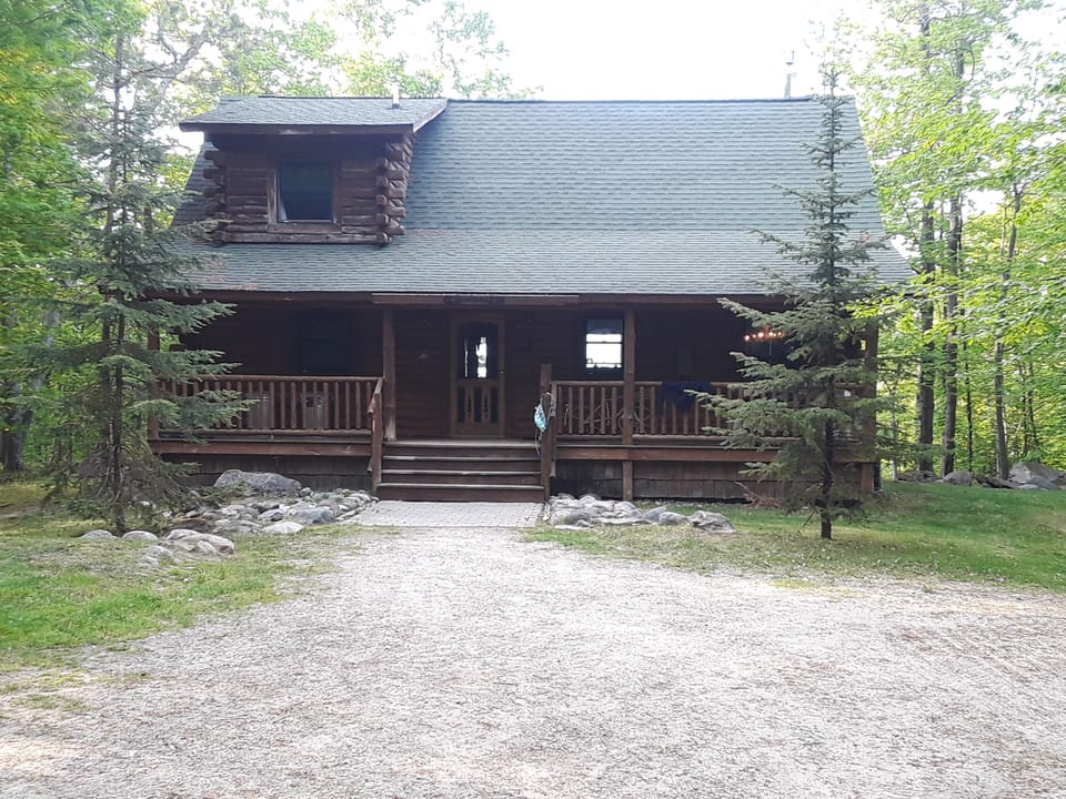 Entrance of the cabin