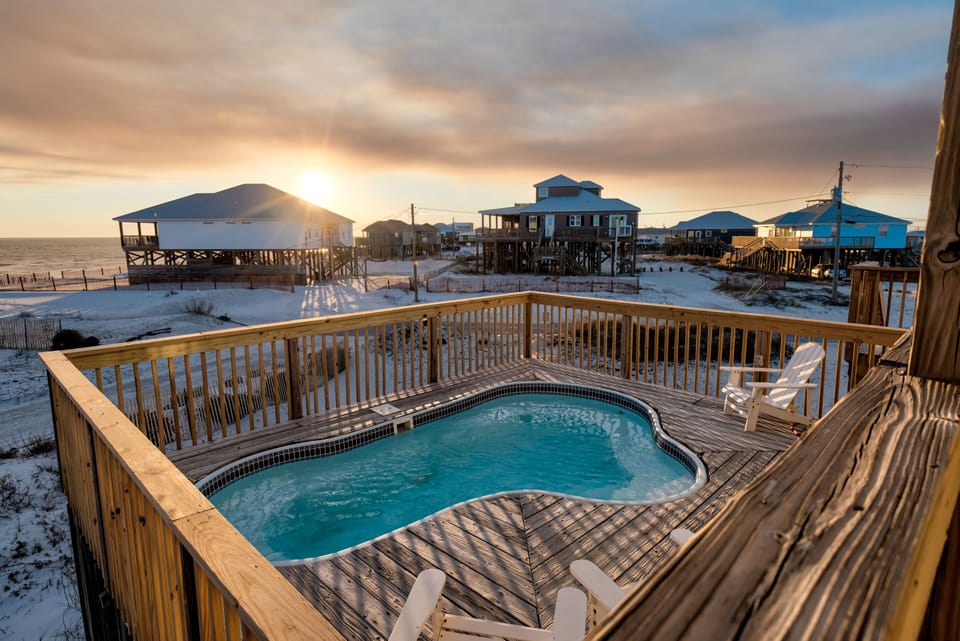 Private Pool on the Gulf