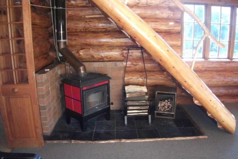 understairs woodburner