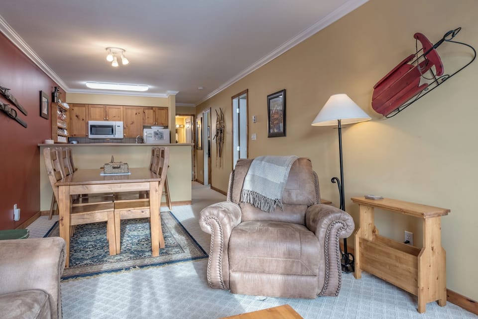 Living Room and Dining Area 