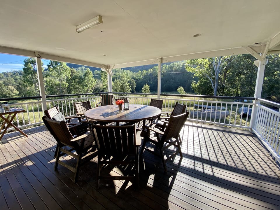 Cottage Rear Deck & View