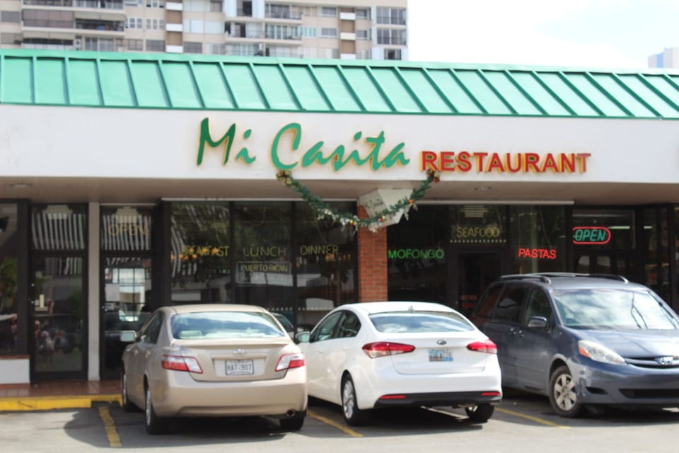 Mi Casita Restaurant, Puerto Rican cuisine, walking distance 