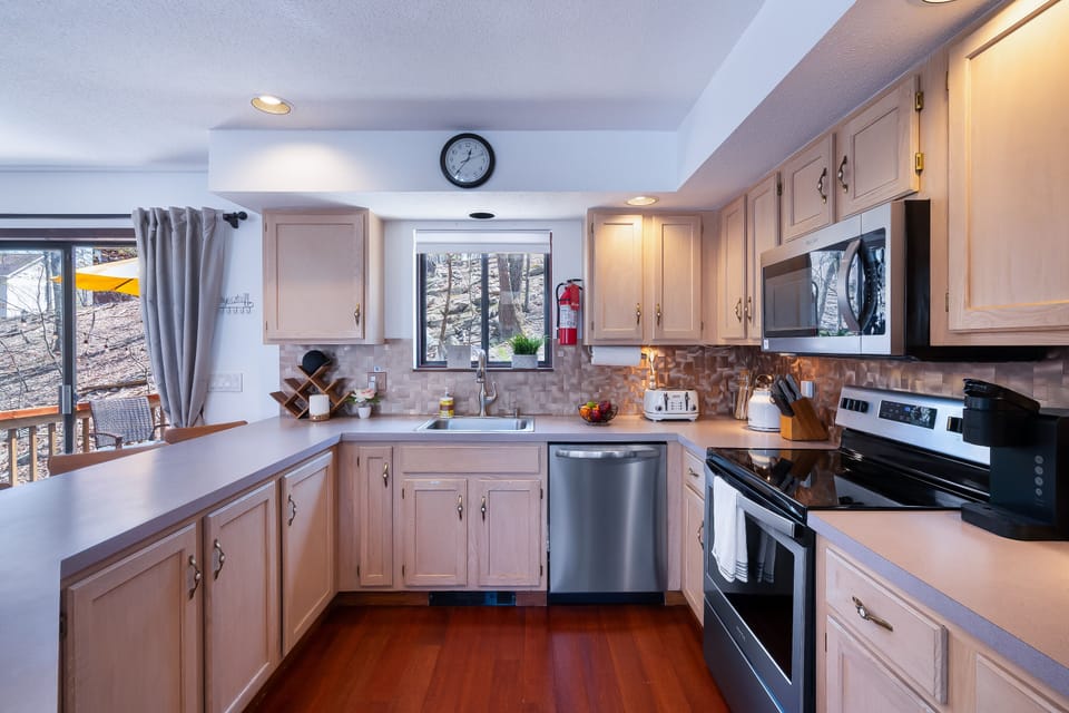 Another point of View of our kitchen area. It's also connected with the Dining.