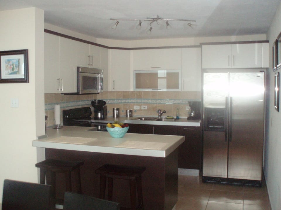 Modern fully equipped european kitchen/stainless steal appliances