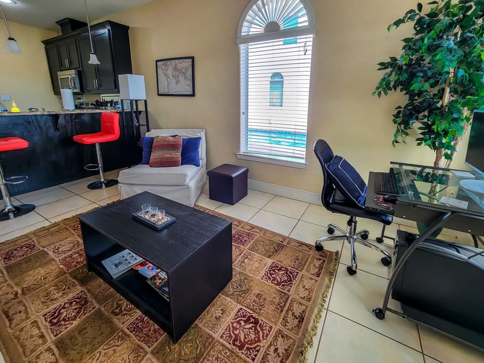 Have to do Work, we have you Covered. High Speed Internet Workstation.