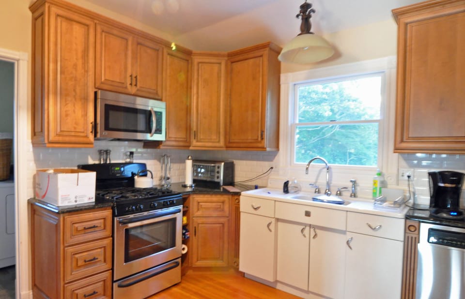 Kitchen with Granite Counters