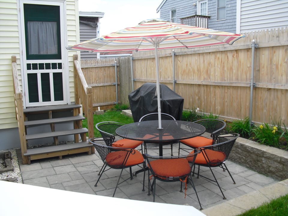 Private patio