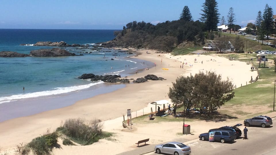Beautiful Town Beach is just a 5 minute walk.