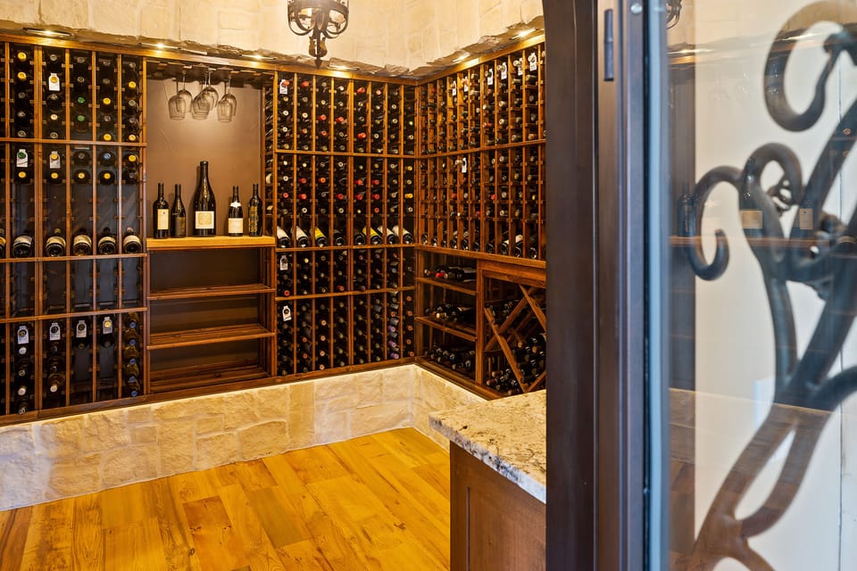 Wine cellar, available upon request