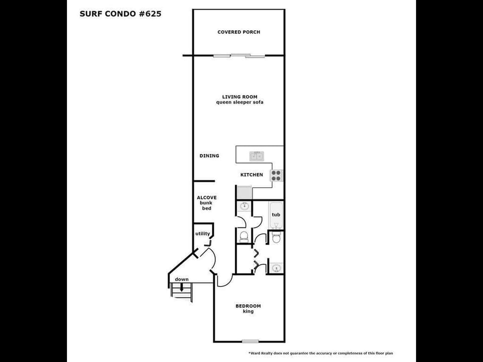 The Lazy Palm Floor Plan