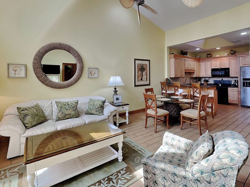Open Living & Dining