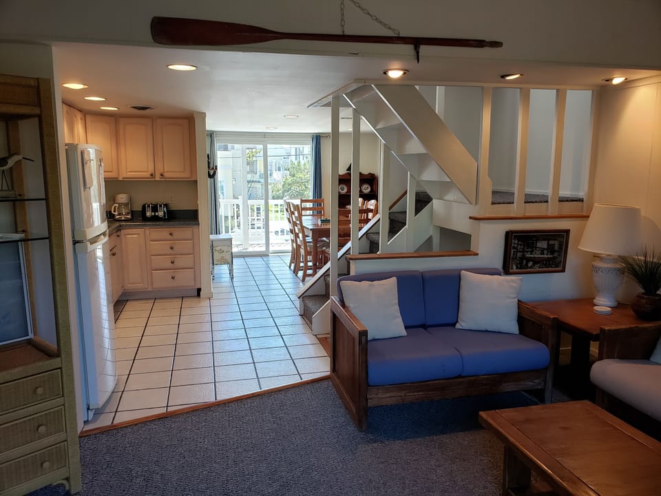 Living Room, Kitchen, Dining Room