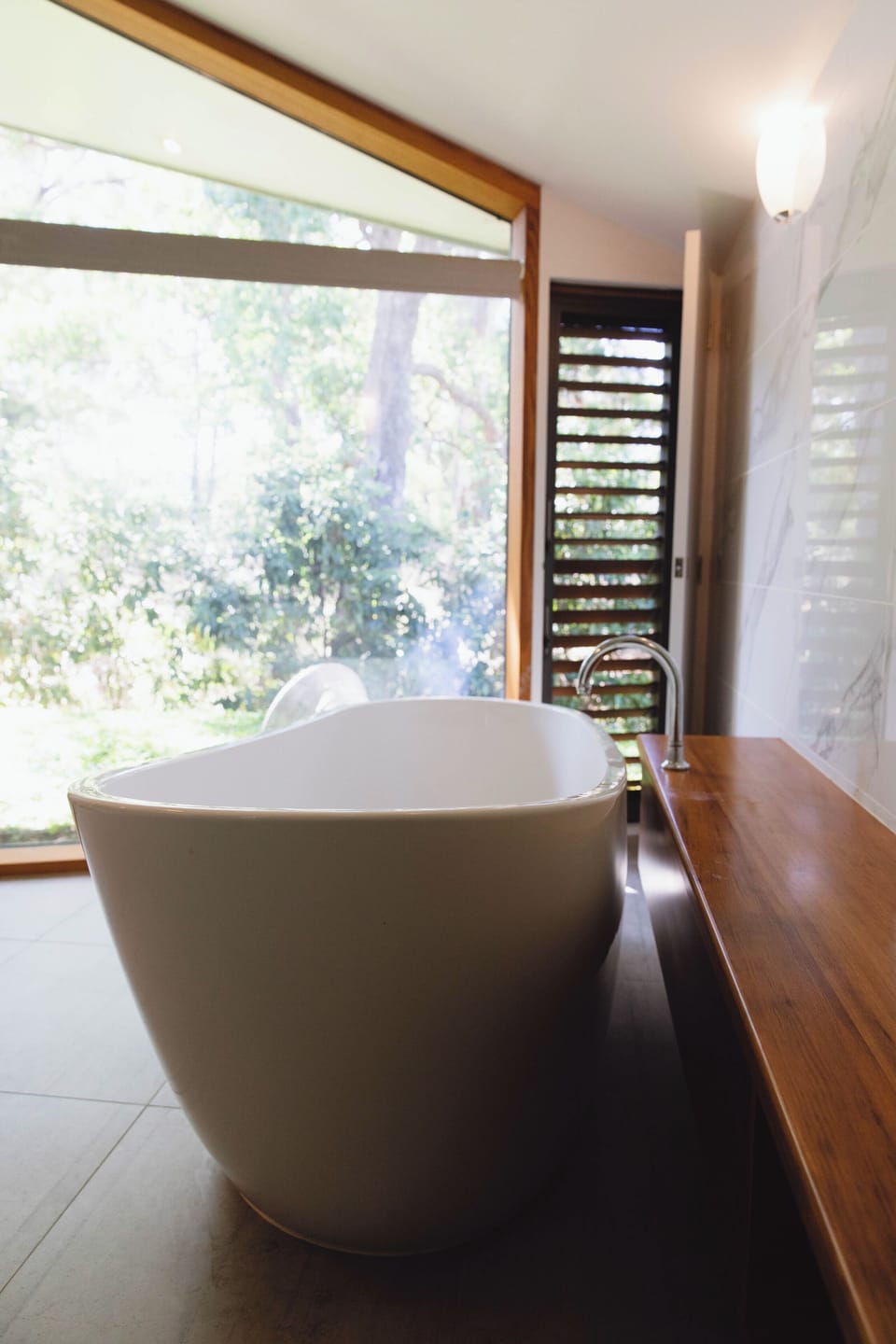 Bath with a view